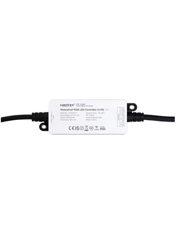 Miboxer LED Controller - RGB - DC12/24V - 2.4GHz RF - 12A (FUT037S-P)