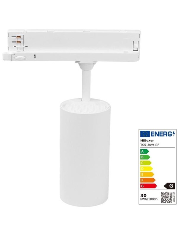 Miboxer Track Spot - 30W - RGB-CCT - 36° - Zigbee 3.0 (TS5-30W-ZR)