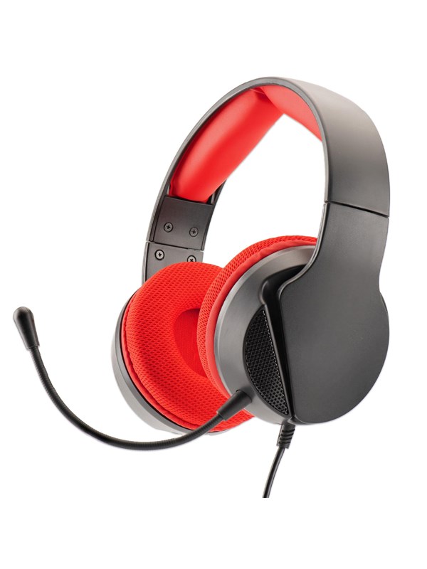 Freaks and Geeks - SPX-300 Universele Headset geschikt voor Switch - PS5 - PS4 - Series XBOX - Rood