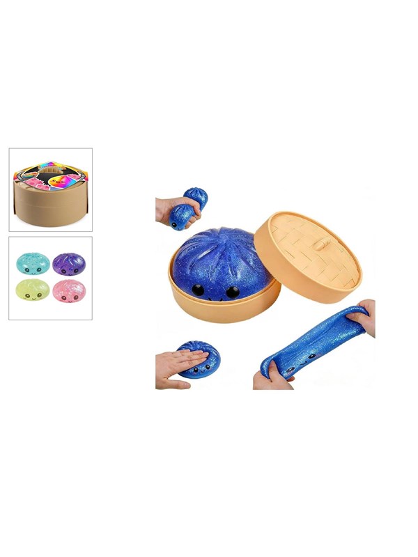 Trend Toys Kawaii Suiker Dumplings 9 cm 4 in Stoommandje