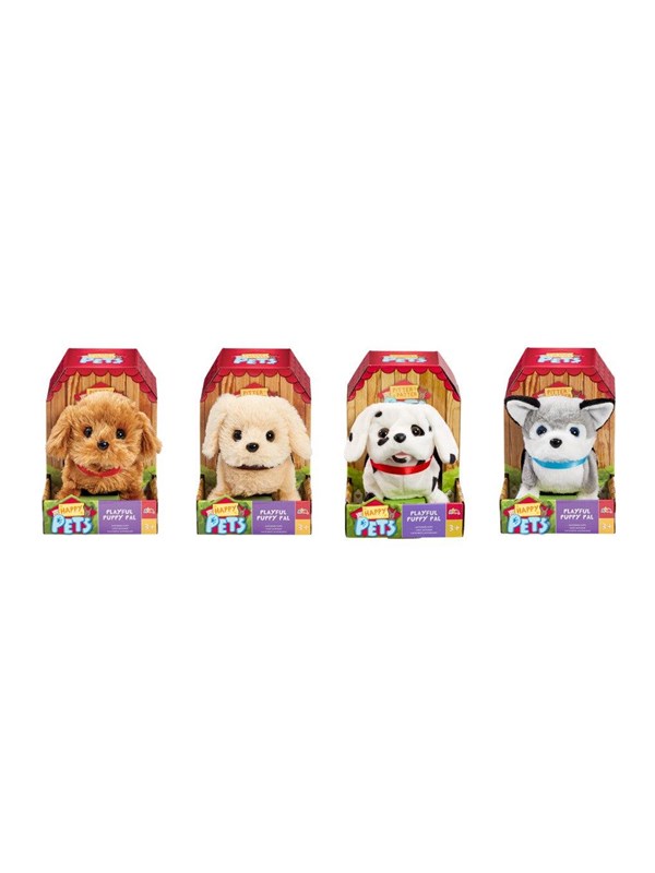 Happy Pets Playful Puppy Pal 4 asst.