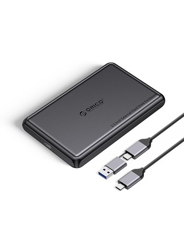 ORICO DDL25-C3 2.5" HDD/SSD USB-C 5Gb/s Disk Drive - Black