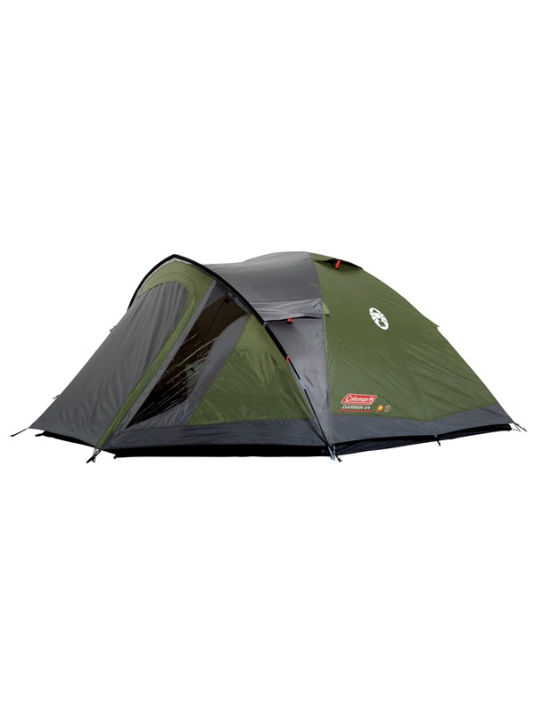 Coleman Darwin 4 Plus Koepeltent - tent 4 persoons - 3000 mm waterkolom - snel opzetten - Grijs