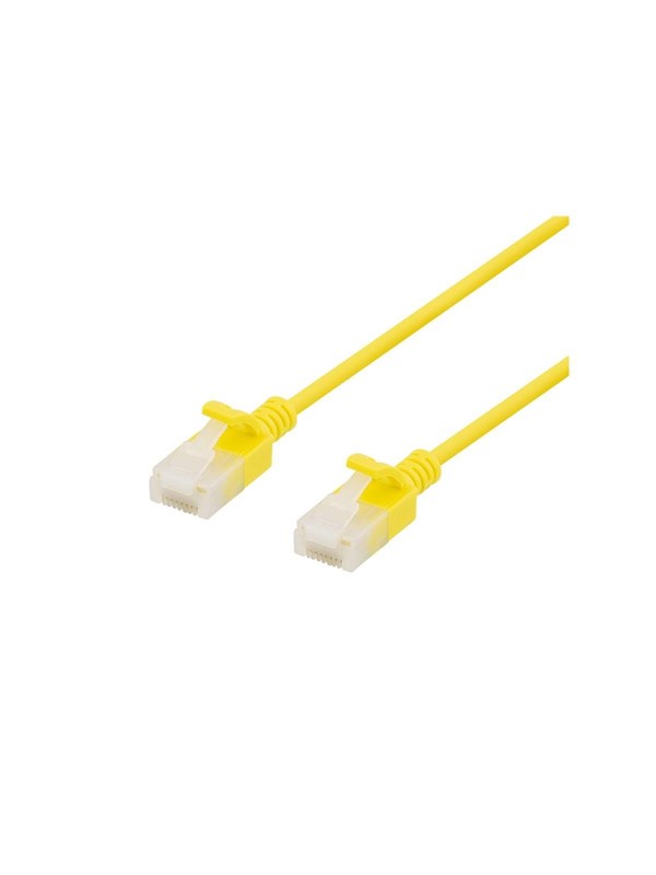 Deltaco network cable - 3 m - yellow - Geel - 3m