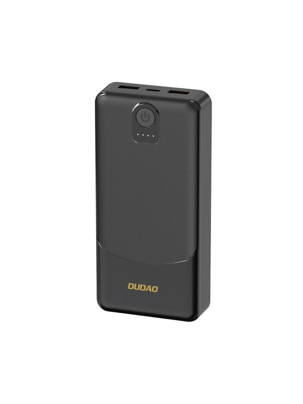 Dudao K10Pro Power Bank 2.4A 20000mAh 2 x USB-A - Black - 20000 mAh