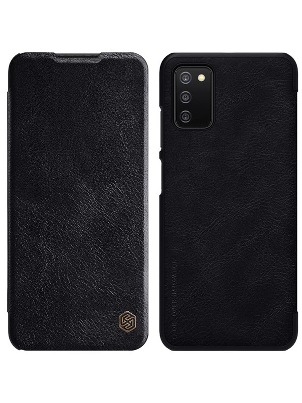 Nillkin Qin Leather Holster Case for Samsung Galaxy A03s Black