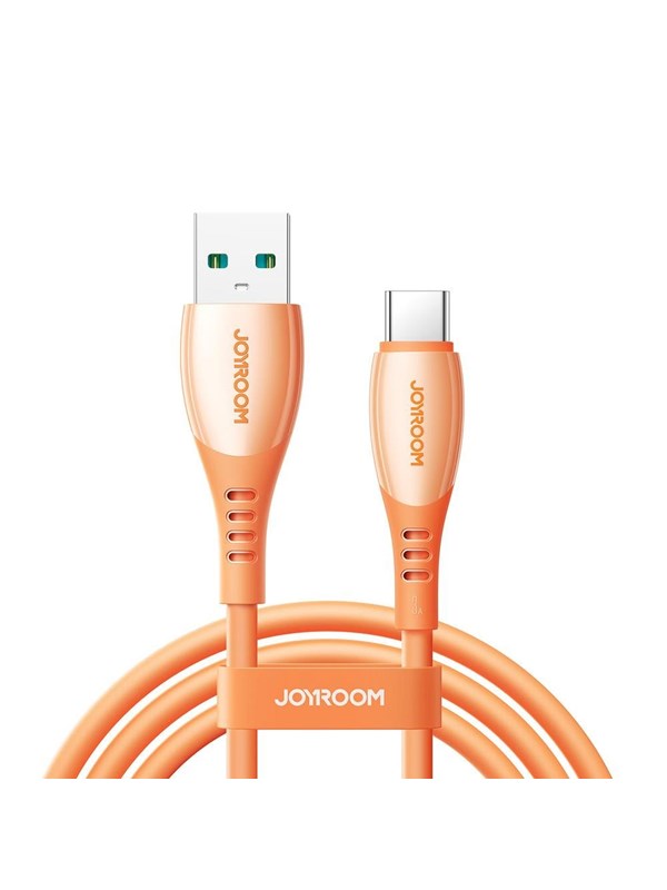 Joyroom S-A59 Vibrant Series 3A USB-A - USB-C Cable 1.2m - Orange