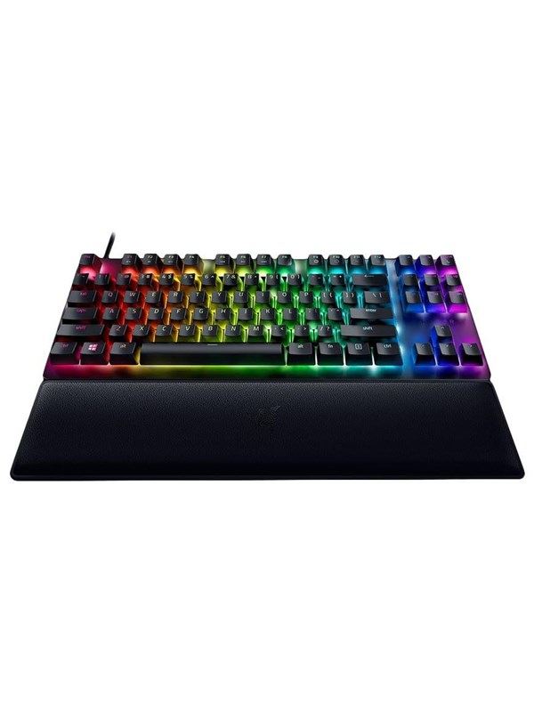 Razer Huntsman V2 - Optical Red (Linear) - Gaming Toetsenbord - Zonder Numpad - Frans - Zwart