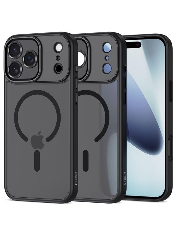 Tech-Protect MagCam MagSafe Case for iPhone 17 Pro Max - Matte Black