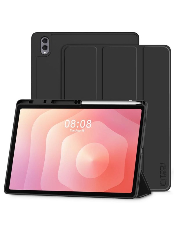 Tech-Protect SC Pen Case for Samsung Galaxy Tab S8 Ultra / S9 Ultra / S10 Ultra / S11 Ultra 14.6 - Black