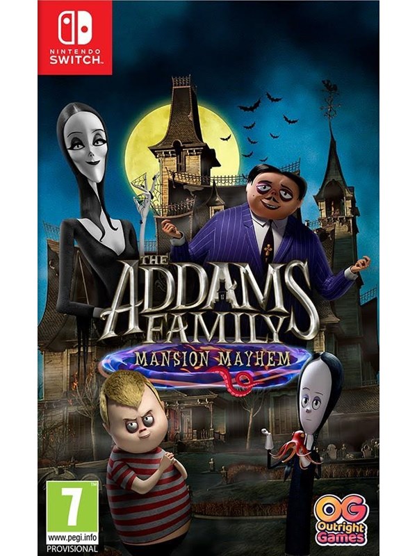 The Addams Family: Mansion Mayhem - Nintendo Switch - Action