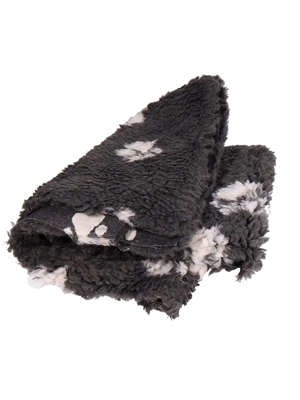 Active Canis Grijze vetbed met pootjes 75x60cm klein