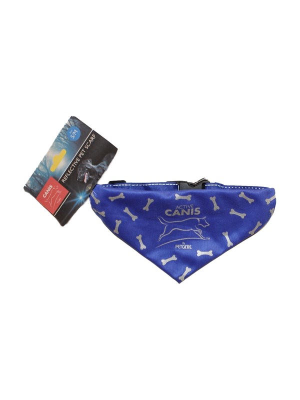 Active Canis Reflecterende sjaal AC Blauw S/M