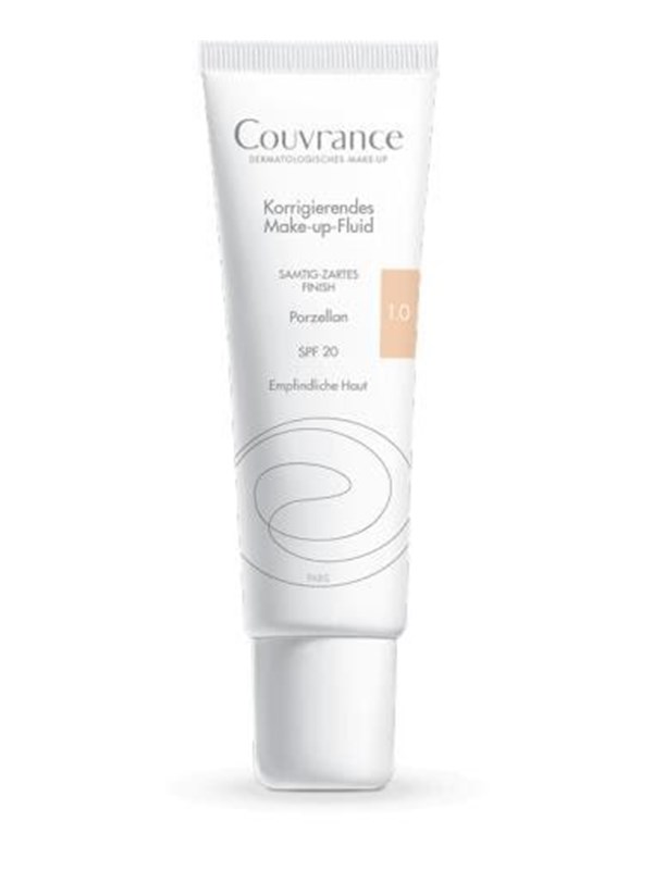 Avène Couvrance Liquid SPF 20 Foundation 30 ml.- 1.0 Porcelain