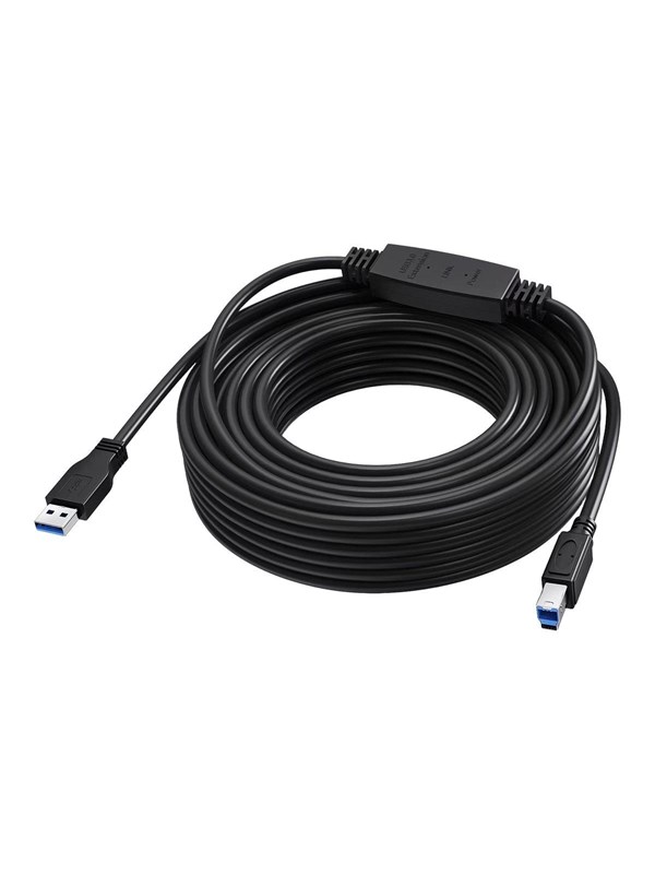 Vision - USB cable - USB Type A to USB Type B - 15 m