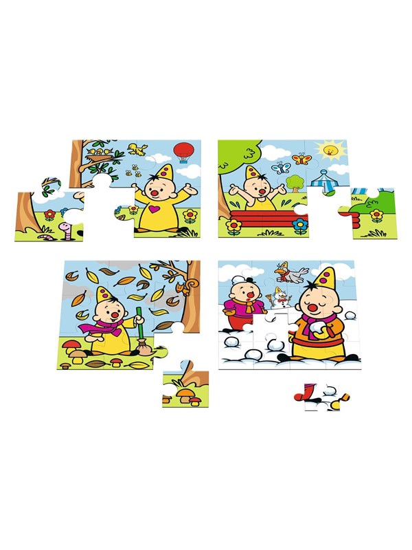 Studio 100 Bumba 4 in 1 Puzzle - Seasons 2D Puzzels