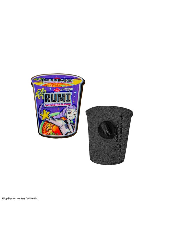 Cinereplicas - Kpop Demon Hunters - Rumi Superstar Flavor Noodles - Speld / Badge