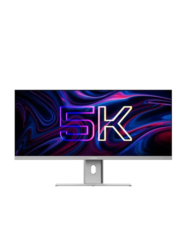 Alogic Edge 40” ultrawide Monitor – 5K Resolutie voor Hoogste Definitie – Ingebouwde USB-C Hub voor Maximale Productiviteit – Tot 90W Opladen & Data via USB-C 3.0 Gen 1 - Grijs
