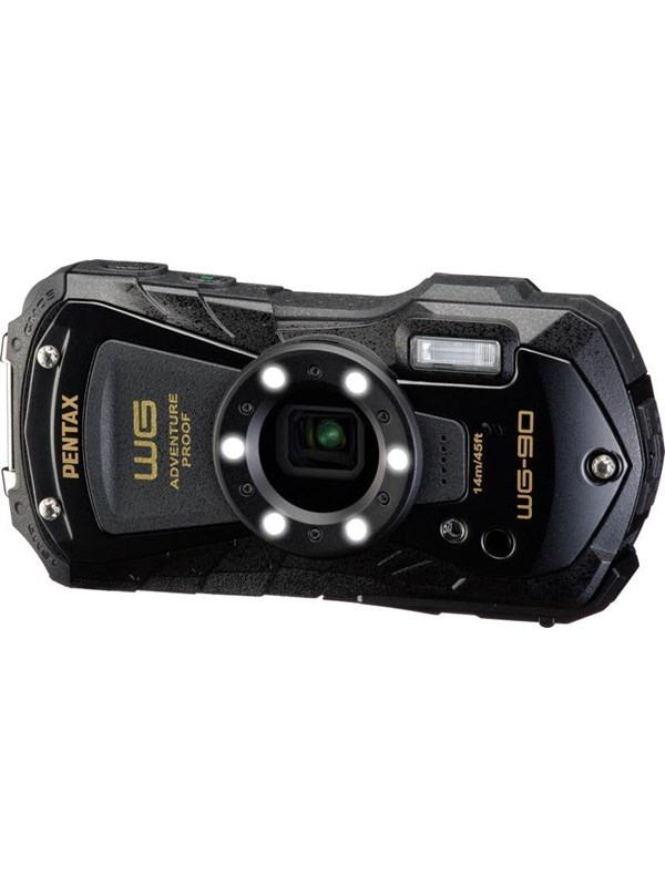 Pentax WG-90 compact camera Zwart
