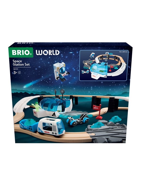 Brio 36155 Togbane-sæt Rumstation