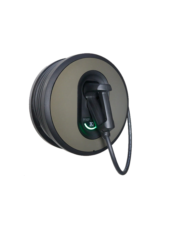 IQ-Plug IQ-home EV Charger 11kW - Type 2 Wallbox met 5,5m geïntegreerde kabel - WiFi - Gemaakt in Denemarken