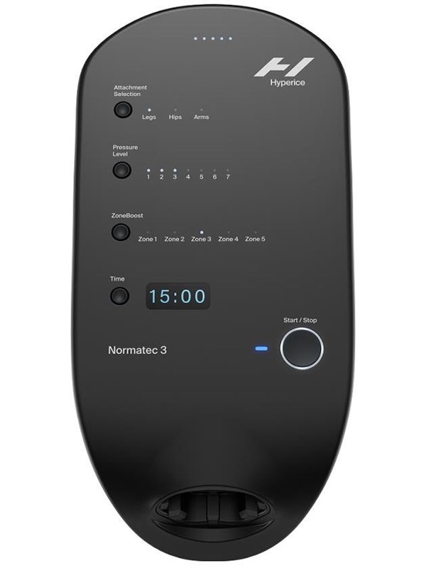 Hyperice Normatec 3 Control Unit Zwart – Bedieningseenheid voor Normatec Compressiesysteem – Bluetooth App – Zonder Attachments