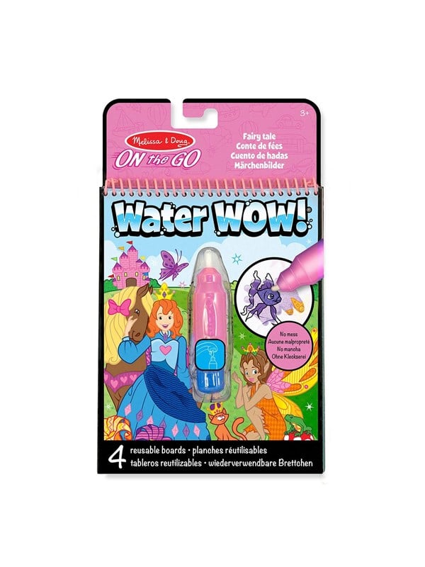 Melissa & Doug – Water WOW! Waterkleurboek – Sprookjeswereld – Herbruikbaar
