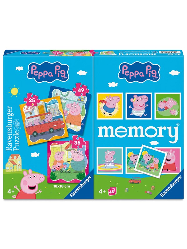 Ravensburger Peppa Pig Puzzle+memory® - Vendespil
