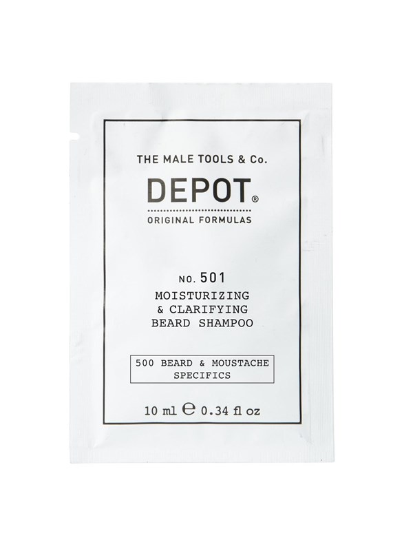 Depot - No. 501 - Pro-Vitamin B5 Beard Shampoo 10 ml