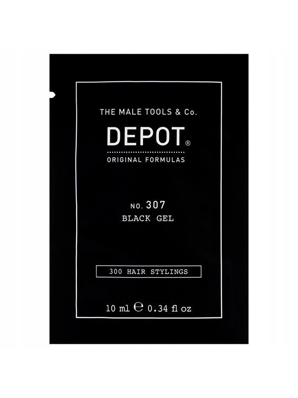 Depot Black Botanical Complex Hair Styling Gel Medium Hold 10 ml