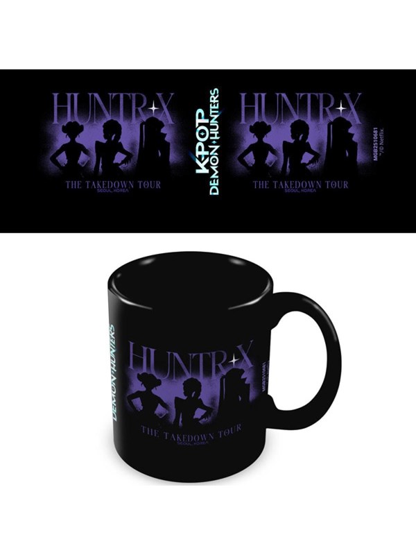 Pyramid - MUG K-POP DEMON HUNTERS (HUNTRIX TOUR) BLACK - Mokken