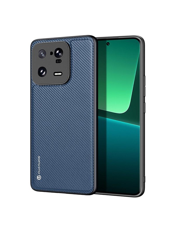 Dux Ducis Fino Case for Xiaomi 13 Pro Cover with Silicone Frame Blue
