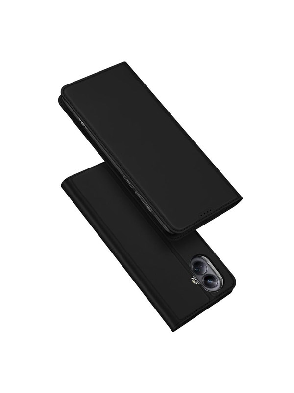 Dux Ducis Skin Pro Case for Realme 10 Pro+ Flip Cover Card Wallet Stand Black