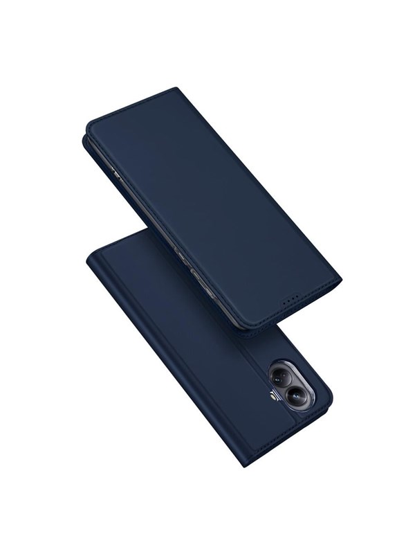 Dux Ducis Skin Pro Case for Realme 10 Pro+ Flip Cover Card Wallet Stand Blue