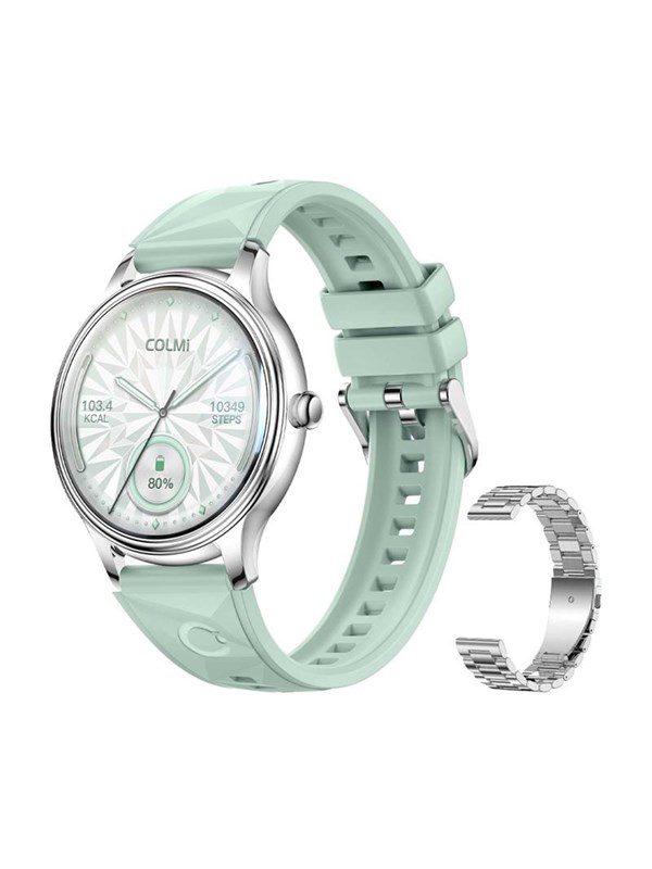 Colmi L28 Smart Watch - Green Silver