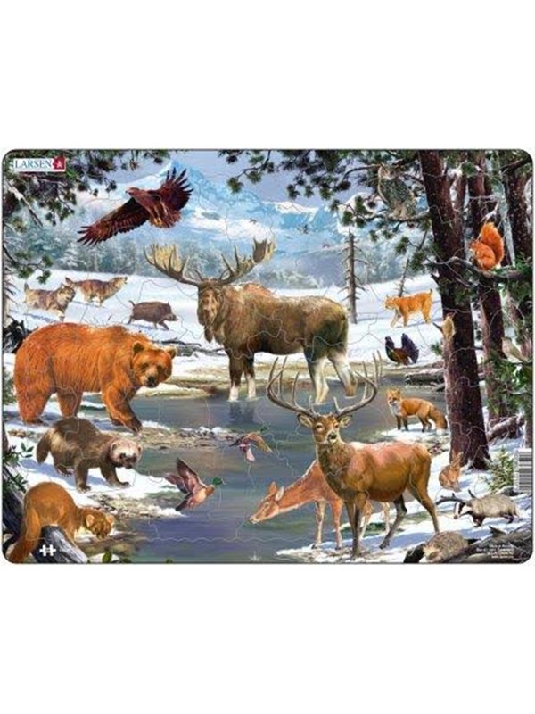 Larsen Maxi FH32 Vormpuzzel 54 stuk(s) Flora & fauna