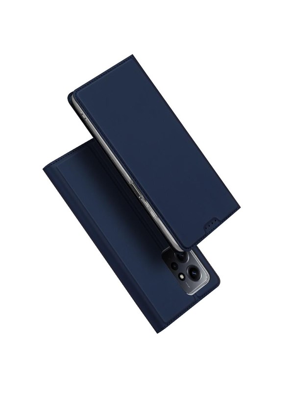 Dux Ducis Skin Pro Case for Xiaomi Redmi Note 12 Flip Cover Card Wallet Stand Blue