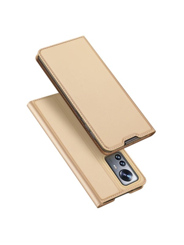Dux Ducis Skin Pro Holster Case Cover Flip Cover Xiaomi 12 Pro Gold