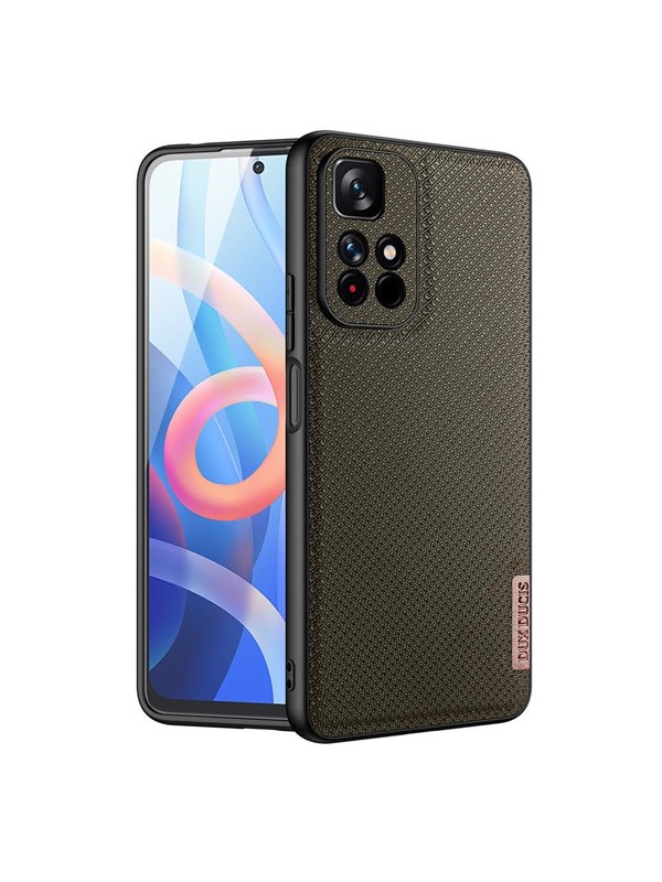 Dux Ducis Fino Case Cover Covered with Nylon Material Poco M4 Pro 5G Green