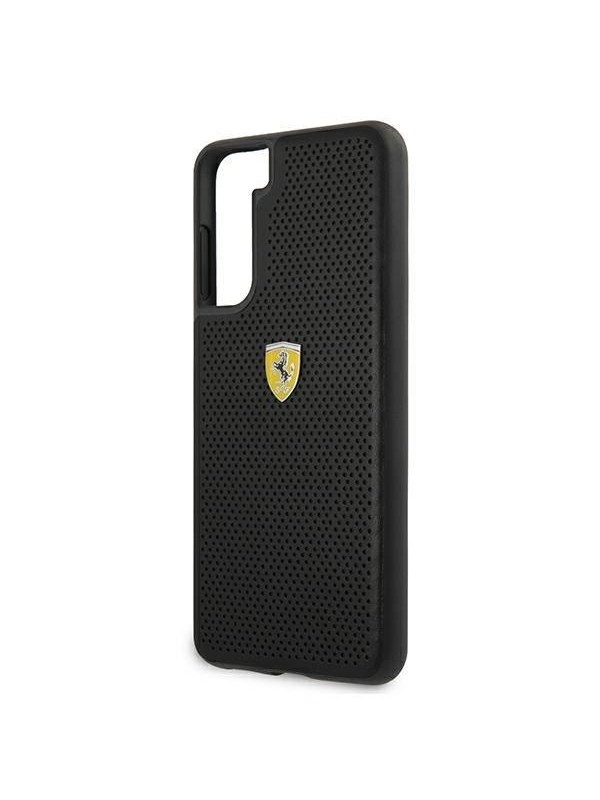 Ferrari On Track Perforated Case for Samsung Galaxy S21+ - Black