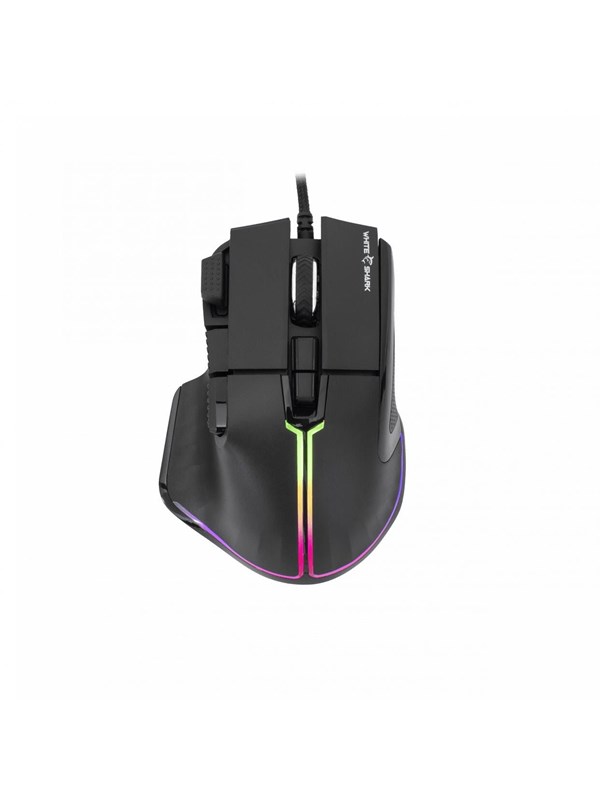 White Shark MARROK Wired - Gaming muis - Optisch - 9 knoppen - Zwart