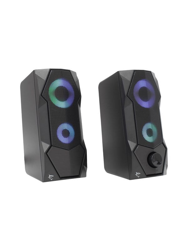 White Shark FLOW Loudspeaker - 2.0-channel - Zwart