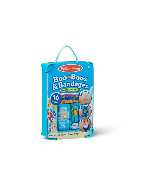 Spinmaster Melissa & Doug - Boo-Boos & Bandages Reusable Play Set Baby- en peuterspeelgoed