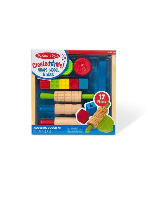 Melissa & Doug Clay Activity Set Shape Model And Mold