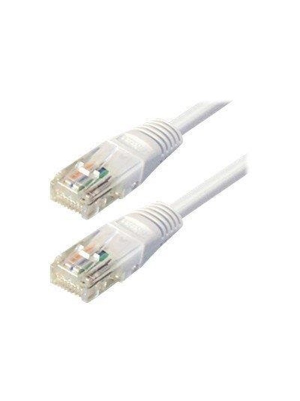 Alcasa electronik Good Connections patch cable - 25 cm - white - Wit - 0.25m