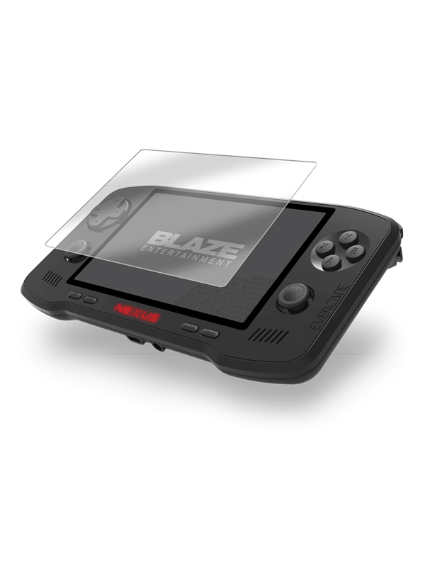 Blaze Evercade Evercade Nexus Tempered Glass Screen Protector Kit