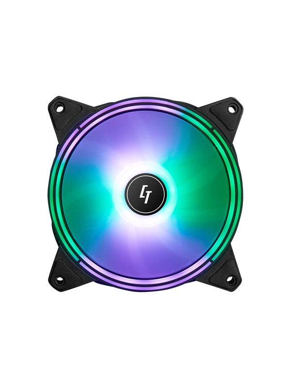 Chieftec Chieftronic Nova NF-1225RGB - case fan - Case ventilator - 120mm - Black