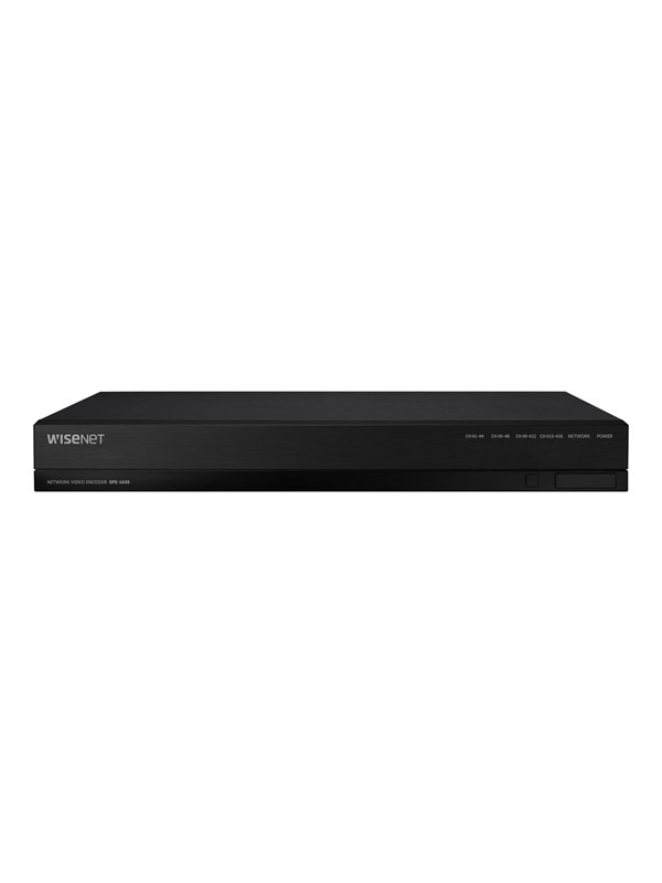 Hanwha Vision WiseNet SPE-1630 - video server - 16 channels
