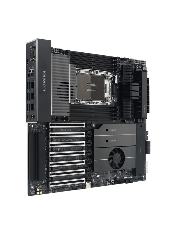 ASUS Pro WS W890E-SAGE SE Moederbord - Intel W890 - Intel LGA4710-2 - DDR5 RAM - SSI (Server)