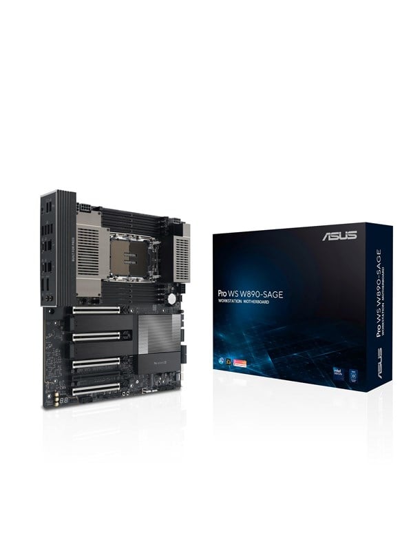 ASUS Pro WS W890-SAGE Moederbord - Intel W890 - Intel LGA4710-2 - DDR5 RAM - SSI (Server)
